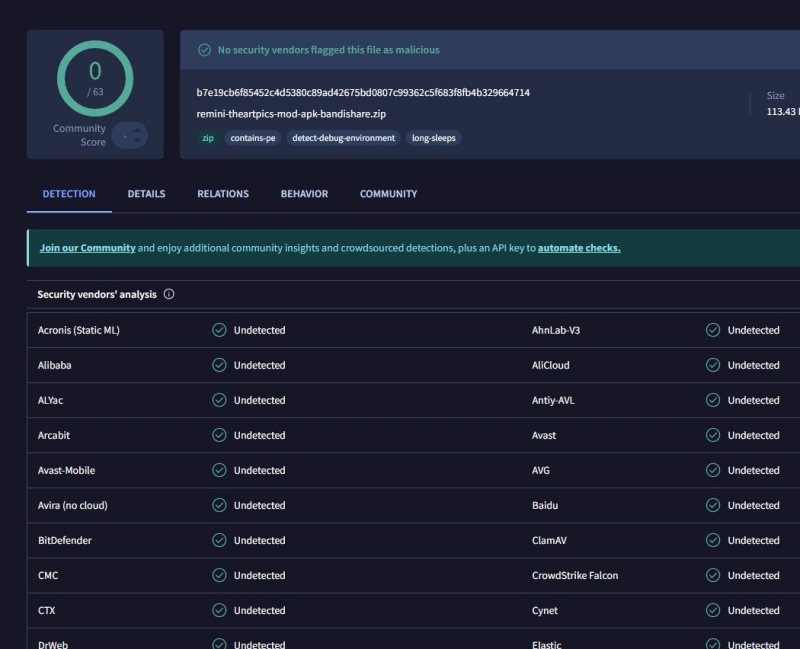 Cam kết từ Bandishare 