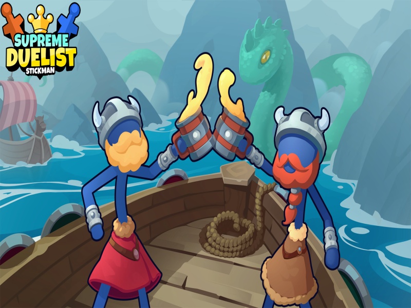 Game Hack Supreme Duelist Stickman đa dạng nhân vật cho bạn lựa chọn