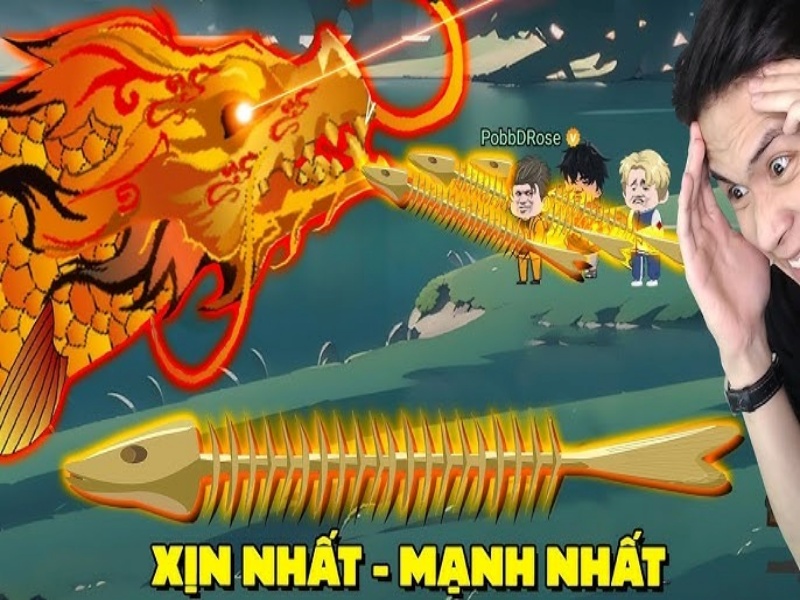 hệ thống nâng cấp trang bị trong Bản Câu Cá Vạn Cân Mod APK