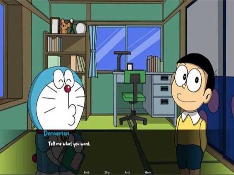 Không gian trong Doraemon X Apk v2 đầy màu sắc và thú vị