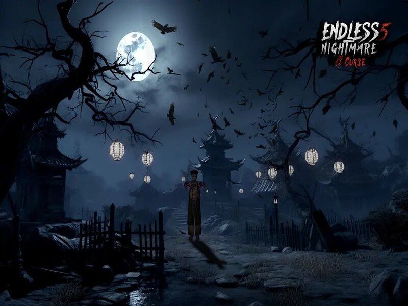 Endless Nightmare 5 Mod Apk chơi trong một mê cung rộng lớn
