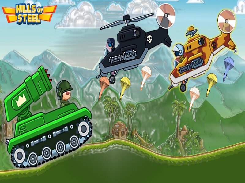 Hack Hills of Steel các tính năng hấp dẫn