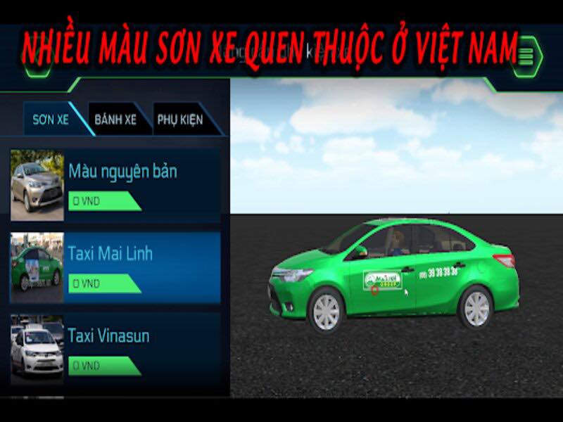 Đặc điểm nổi bật của Car Simulator Vietnam Modpure