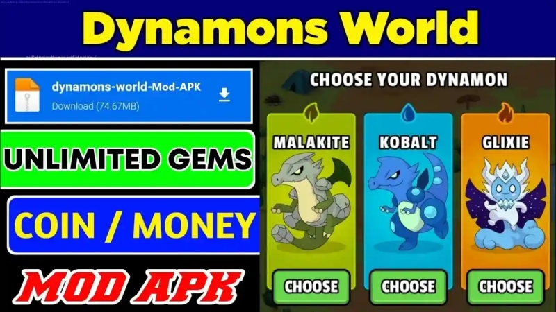 Tính Năng Mod Nổi Bật Của Hack Dynamons World