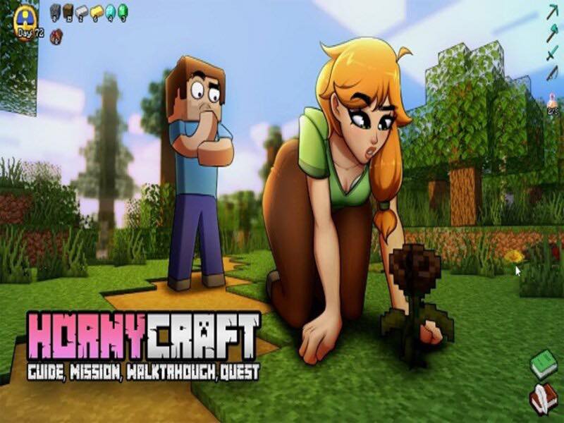 Đồ họa hấp dẫn trong Hornycraft Apk