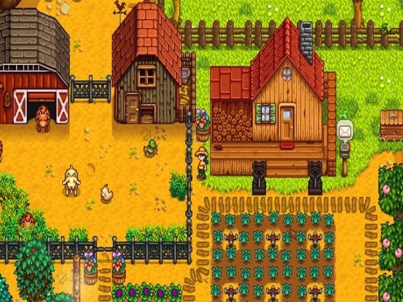 Xây dựng và phát triển nông trại trong Stardew Valley APK