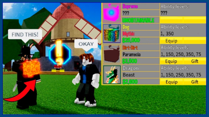 trải nghiệm Blox Fruit ngay lập tức!