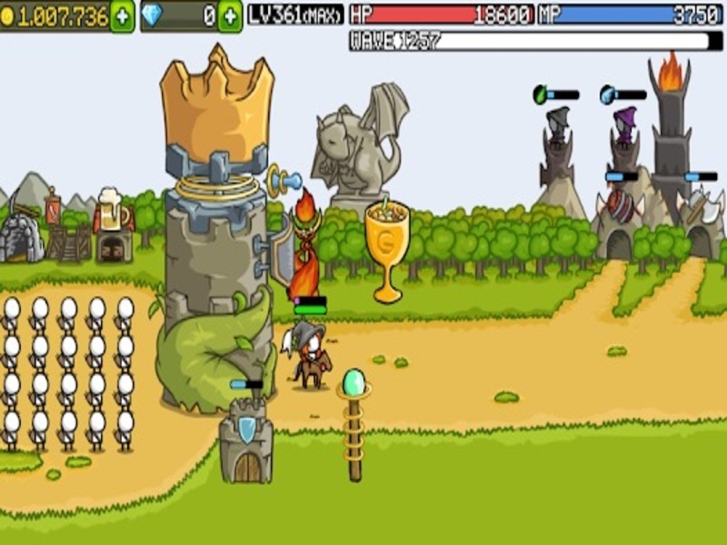 Tính Năng Hack Menu Tiện Lợi Trong Hack Grow Castle
