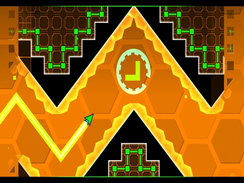 Gameplay Thú Vị Trong Geometry Dash Hack