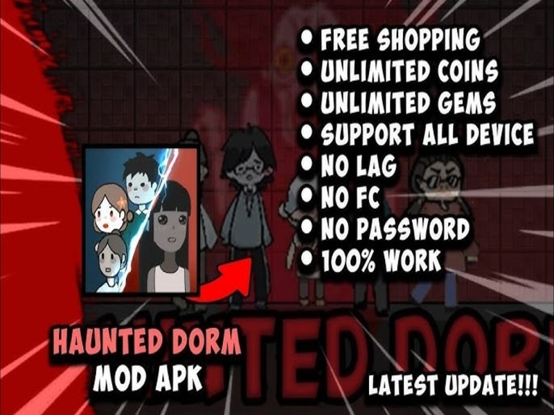 Không Quảng Cáo Trong Haunted Dorm Hack