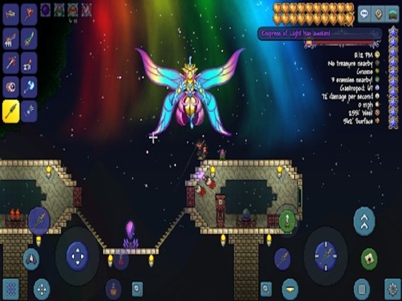 Cơ Chế Sinh Tồn - Thử Thách Ban Ngày Và Bóng Đêm Trong Terraria Apk