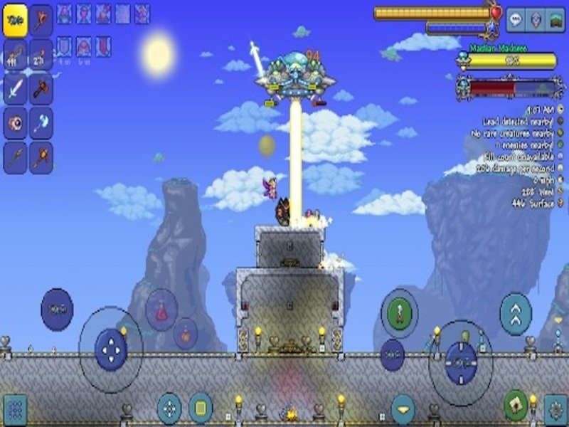 Giao Diện Hoàn Toàn Bằng Tiếng Việt Trong Terraria Apk