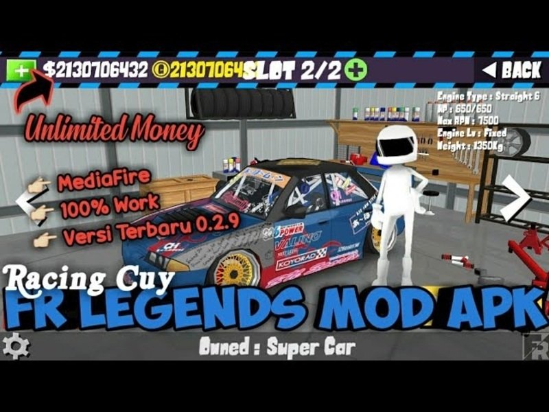 Hướng Dẫn Cài Đặt FR Legends 0.3.4 Hack Funnymod