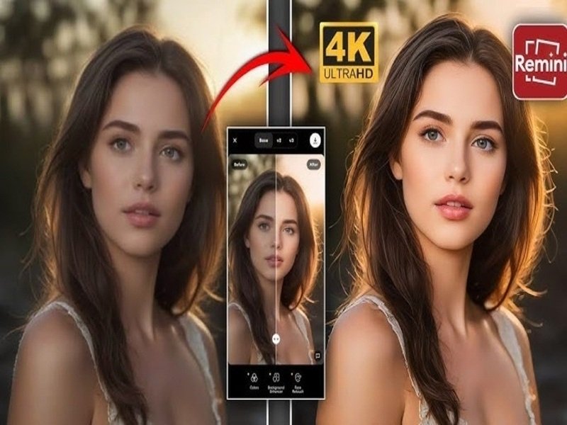 Tính Năng Không Giới Hạn Lượt Chỉnh Sửa Trong Remini Theartpics Mod Apk