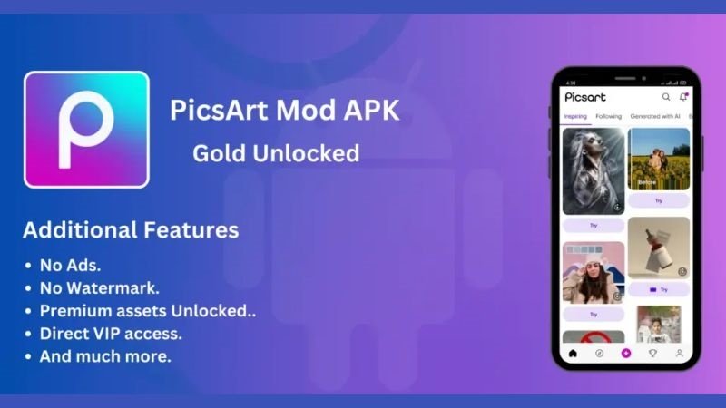 Tính Năng Nổi Bật Có Trong Picsart Theartpics MOD APK