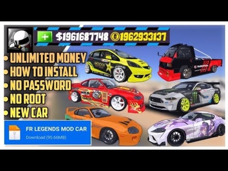 Vô Hạn Tiền Trong FR Legends 0.3.4 Hack Funnymod