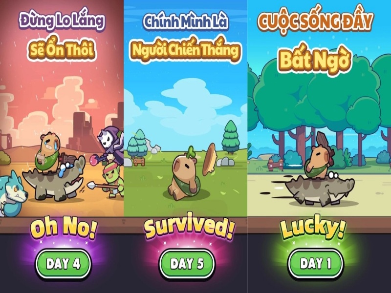 Hành trình nhập vai Capybara đầy ngẫu hứng trong Capybara Go Mod