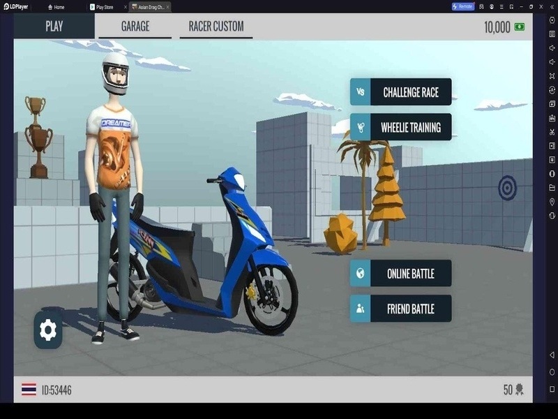 Chế Độ Đua Tự Do Và Giải Đấu Hấp Dẫn Trong Hack Asian Drag Champion