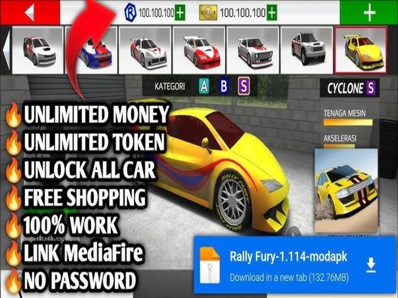 Chế Độ Multiplayer Online Cực Hấp Dẫn Trong Rally Fury Hack