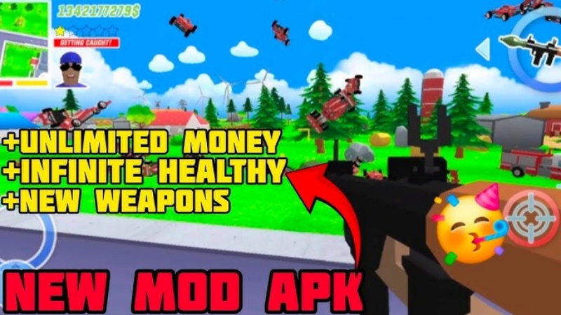 Phiên Bản Hack Dude Theft Wars Modlmh.com Có Gì Đặc Biệt?
