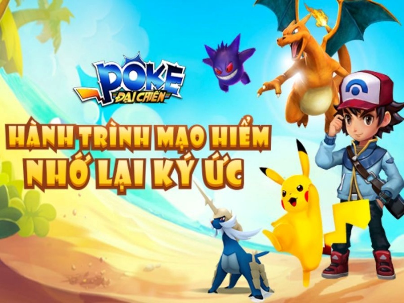 Cơ chế thu phục và huấn luyện tự do trong Hack Pokemon Đại Chiến Androidmentor