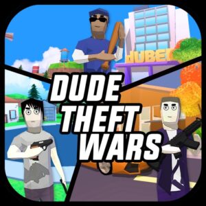 Tải Hack Dude Theft Wars Modlmh.com (Vô Hạn Tiền, Menu, Bất Tử) v0.9.0.9f6