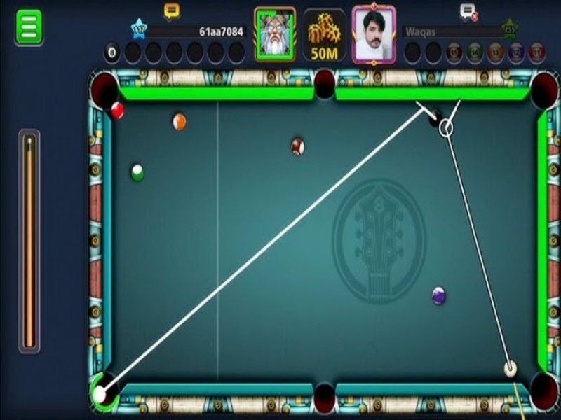 Tính toán lực và hướng nảy của bóng trong Snake 8 Ball Pool