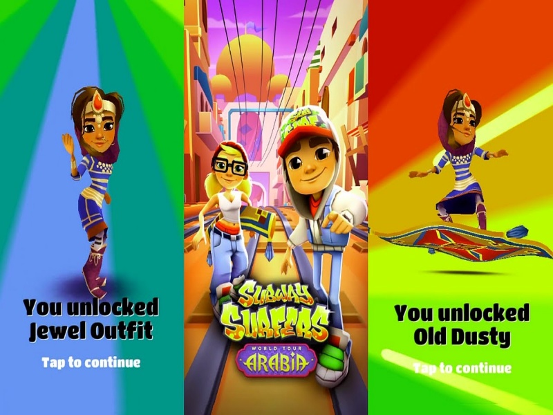 Lối chơi chạy vô tận đơn giản nhưng gây nghiện trong Subway Surfers Androidmentor