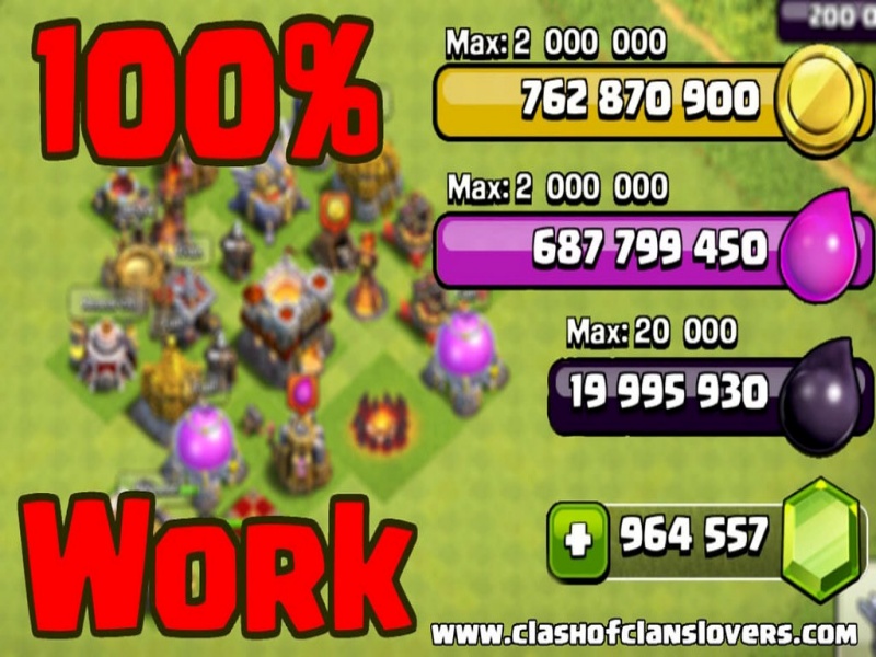 Phi&ecirc;n Bản Clash Of Clans Hack