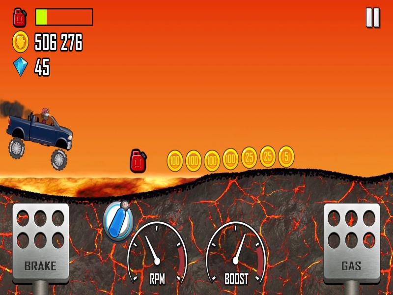 Trải nghiệm chế độ chơi ngoại tuyến linh hoạt trong Game Hack Hill Climb Racing