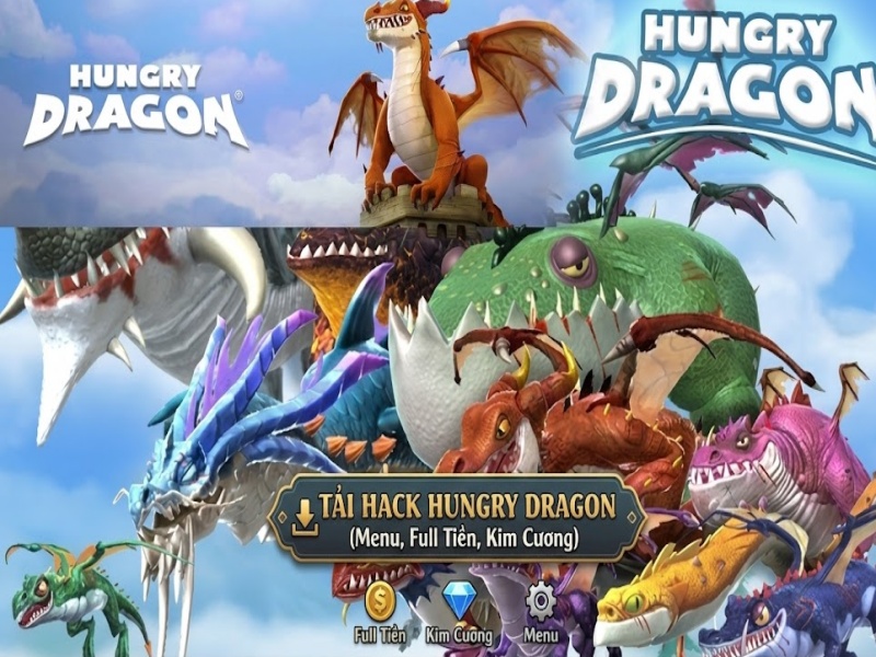 Phiên Bản Hack Hungry Dragon
