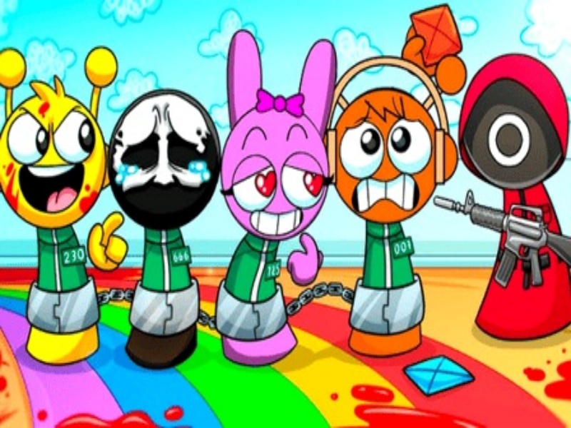 Thiết kế nhân vật Game Incredibox Sprunki Mod mang đậm cá tính riêng