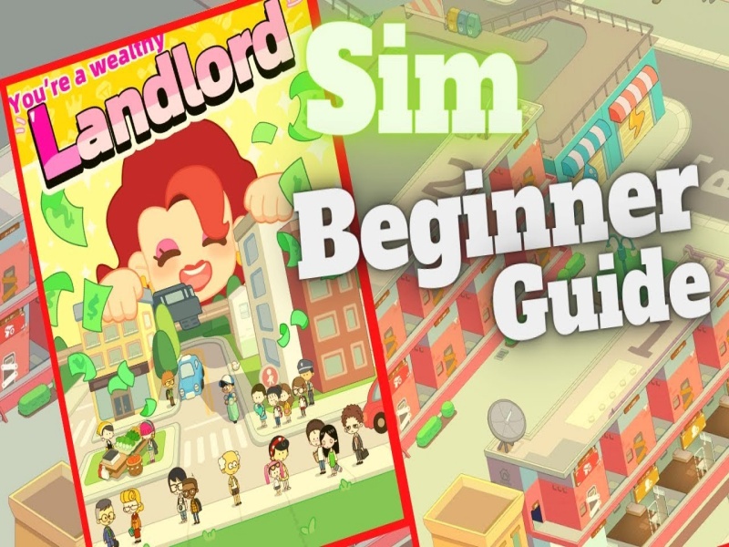 Quản l&yacute; v&agrave; vận h&agrave;nh khu trọ sầm uất trong Rent Please Landlord Sim Mod