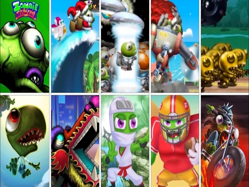 Hệ thống các dạng biến hình quyền năng trong Zombie Tsunami Hack